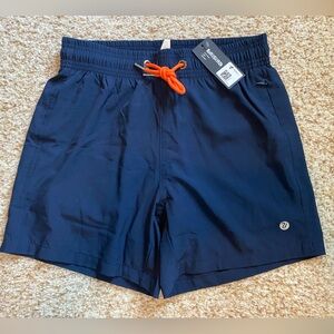 Boys 8-10 Navy Swim Shorts New With Tag